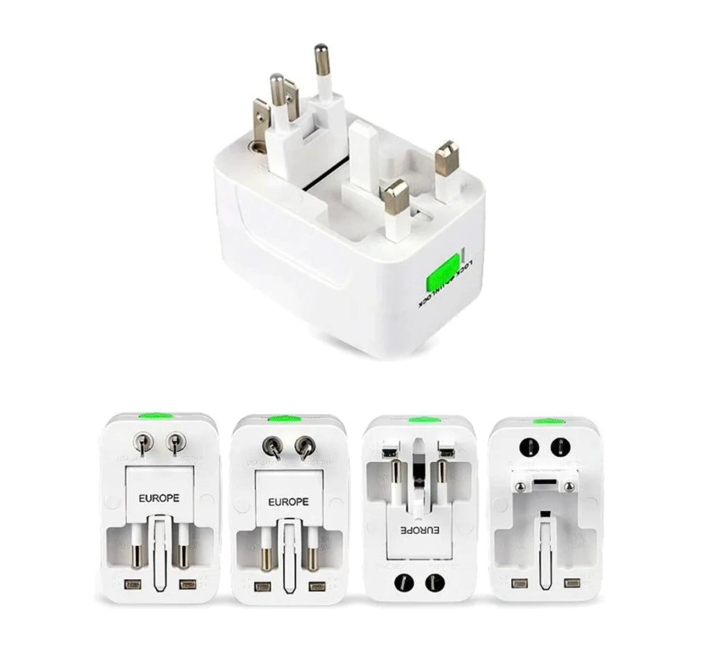 Adaptador universal de viaje para 150 países