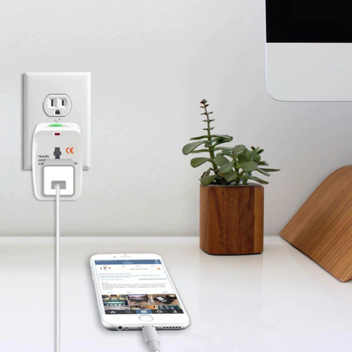 Adaptador universal de viaje para 150 países