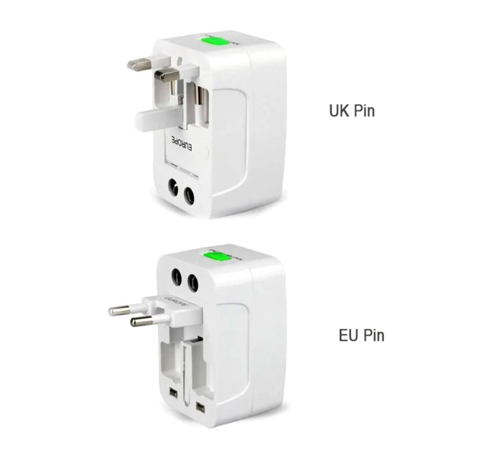 Adaptador universal de viaje para 150 países
