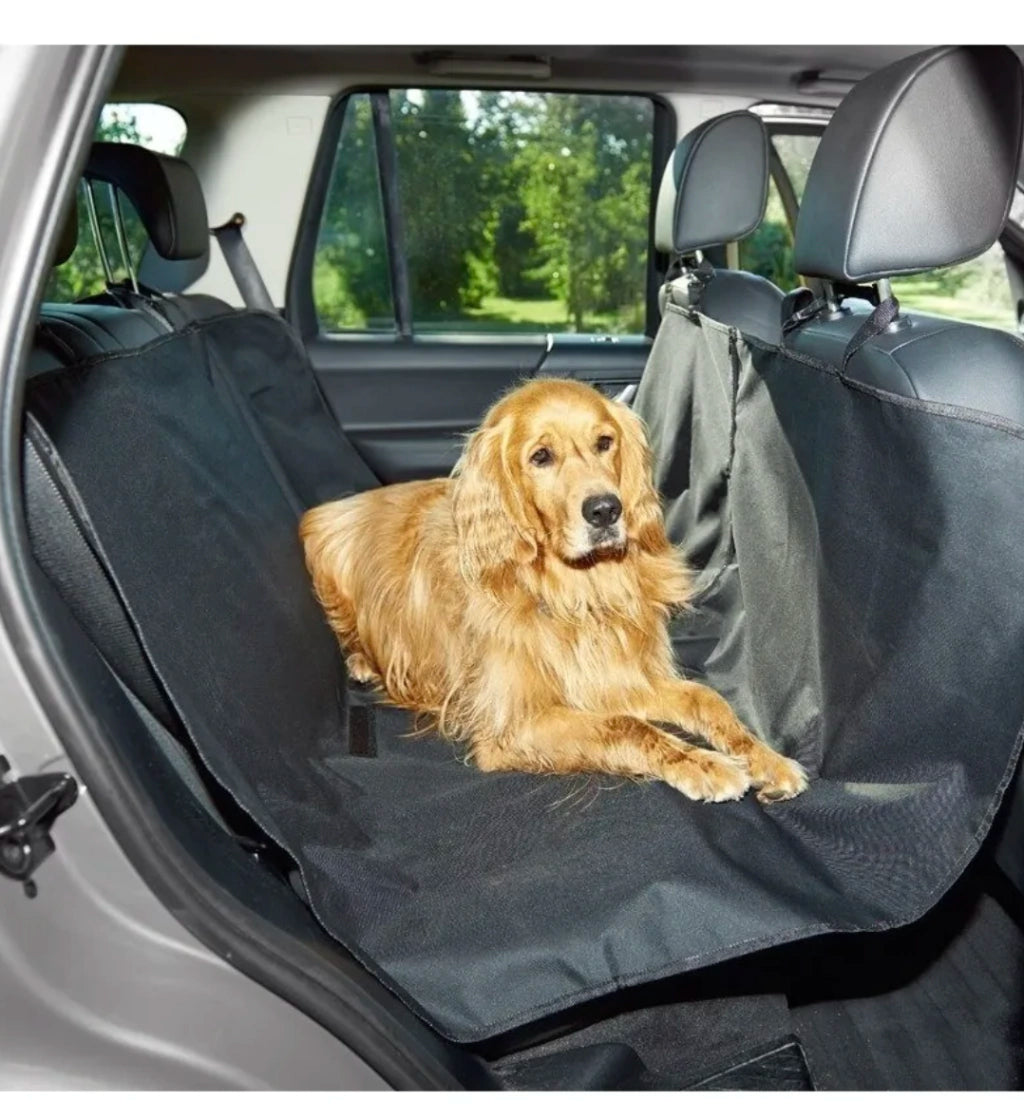 Funda impermeable para asiento trasero del auto, para mascotas