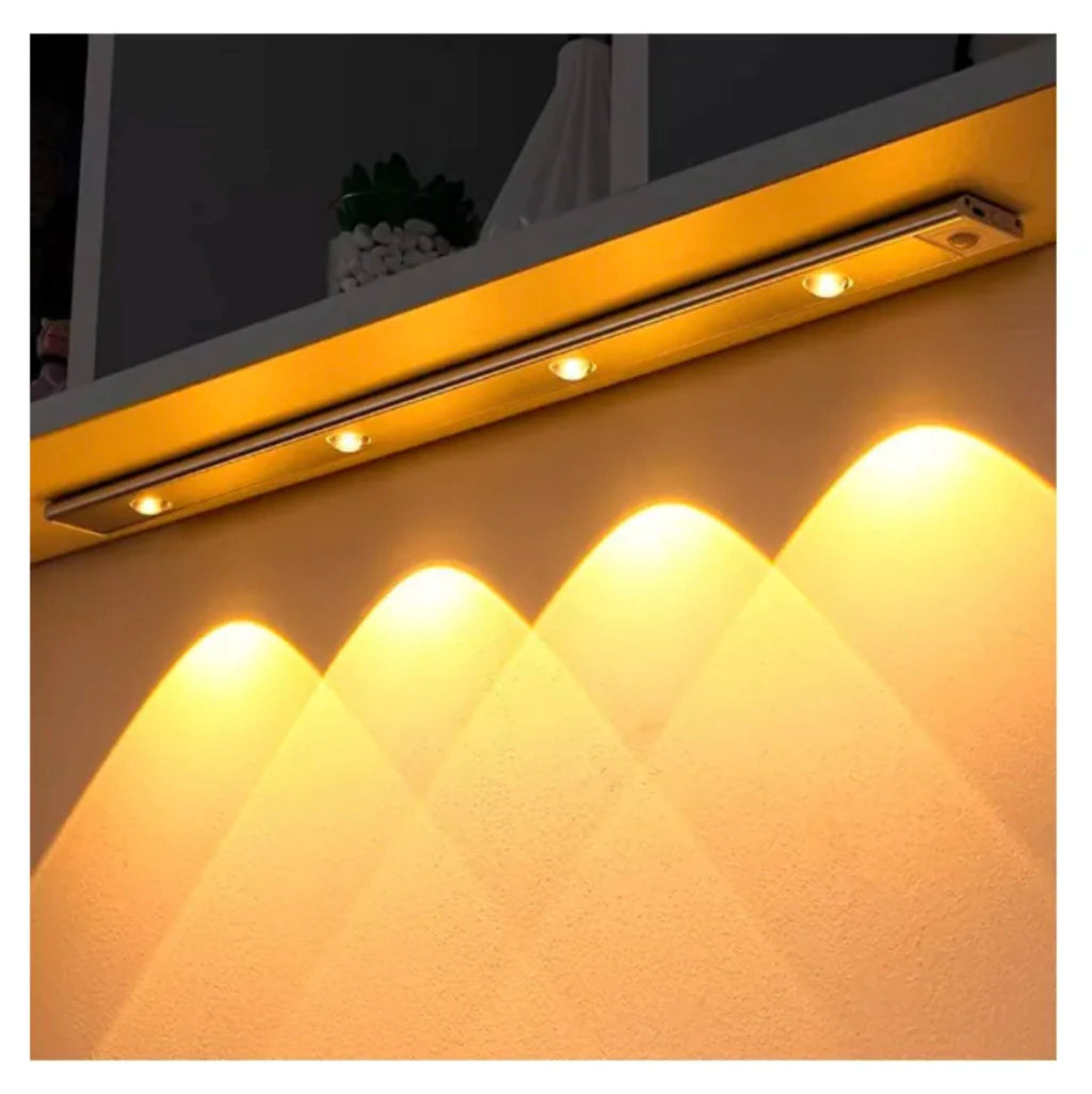 Lámpara LED 40 cm con sensor y 3 tonos de luz