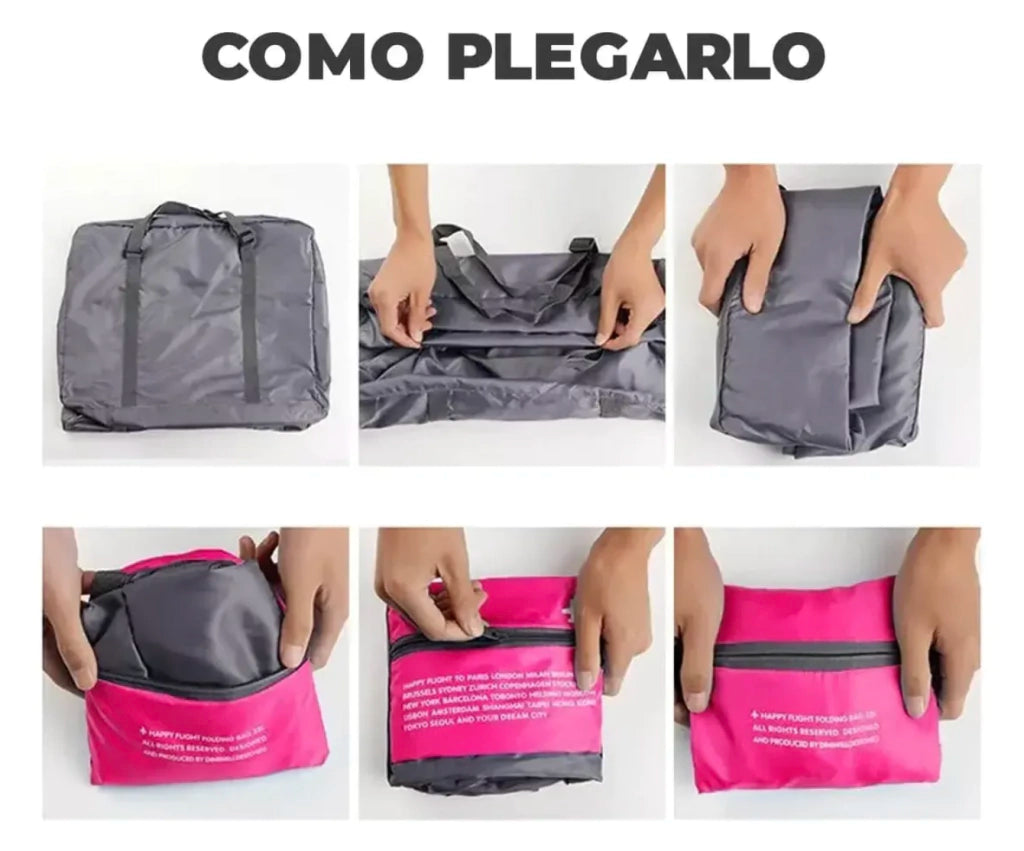 Bolso plegable de viaje 40 x 52 cm