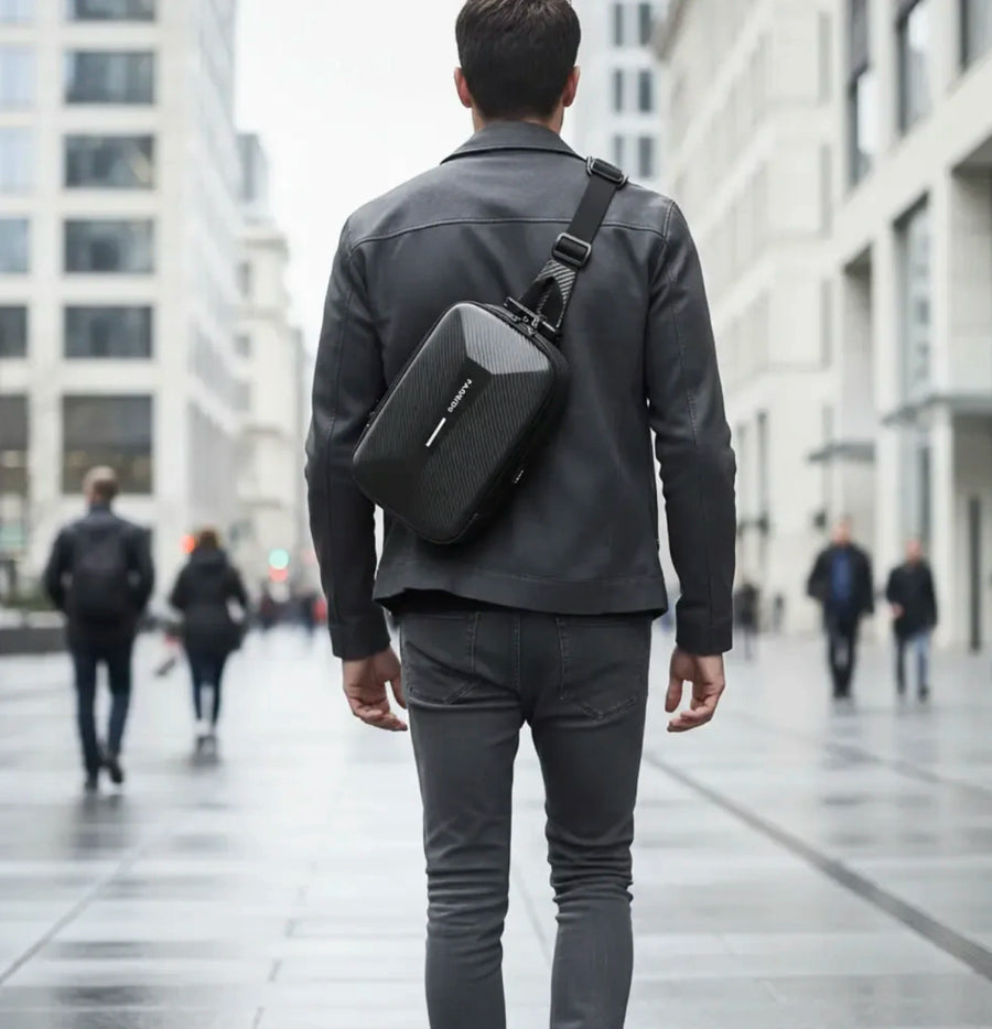 Mochila antirrobo con candado y puerto USB