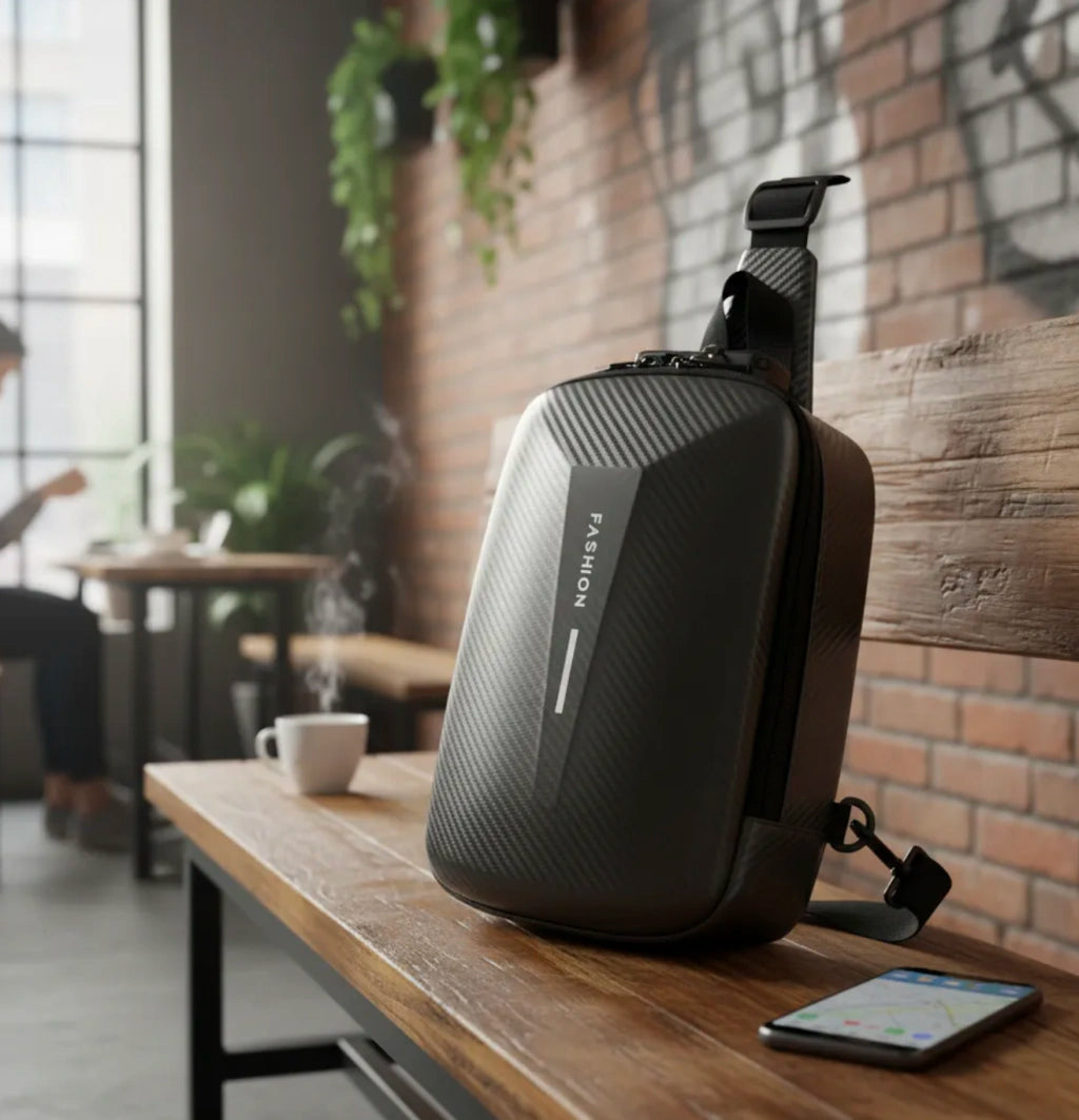 Mochila antirrobo con candado y puerto USB
