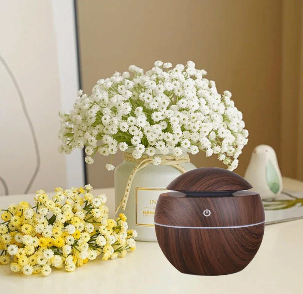 Humidificador ultrasónico compacto 130 ml