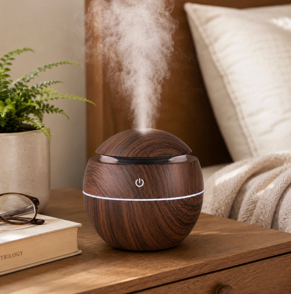 Humidificador ultrasónico compacto 130 ml